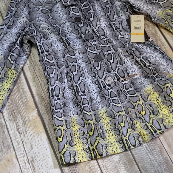 Multiples Snake Print Jacket - Picture 2 of 5